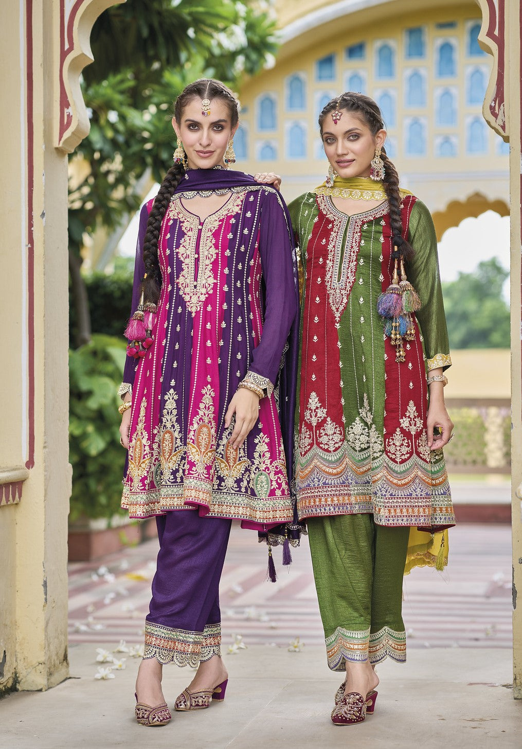 Buy Palazzo Suits online in USA, CANADA, Australia from kotasilk.com