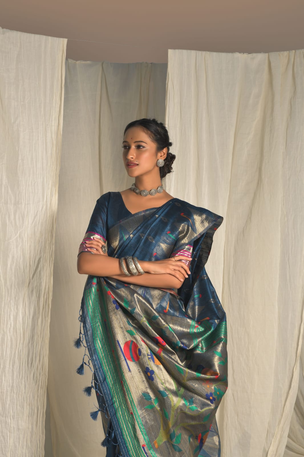 Buy Tussar Silk Saree online in USA, CANADA, Australia from kotasilk.com