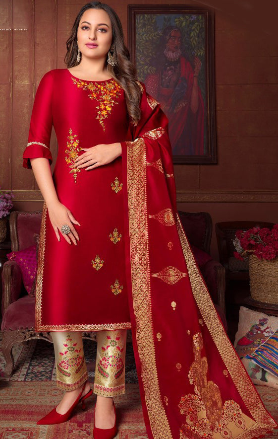 Straight Salwar Suit