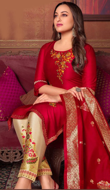 Straight Salwar Suit