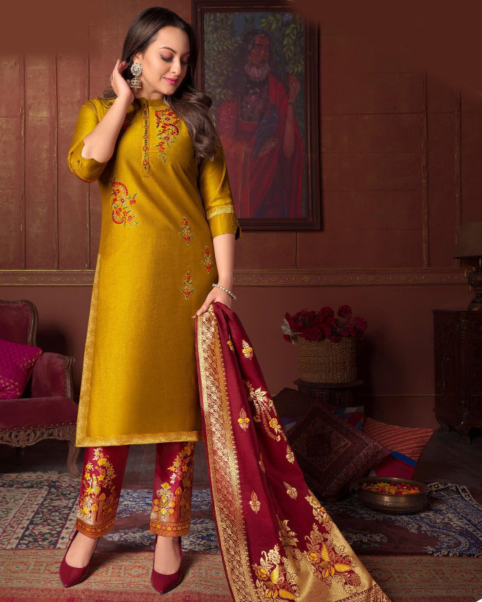 Straight Salwar Suit