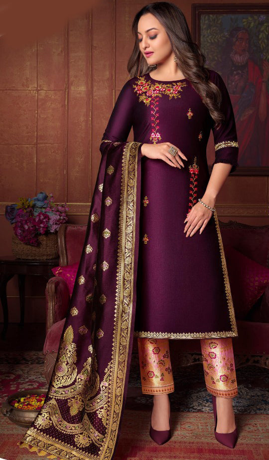 Straight Salwar Suit