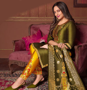 Straight Salwar Suit