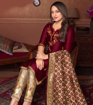 Straight Salwar Suit