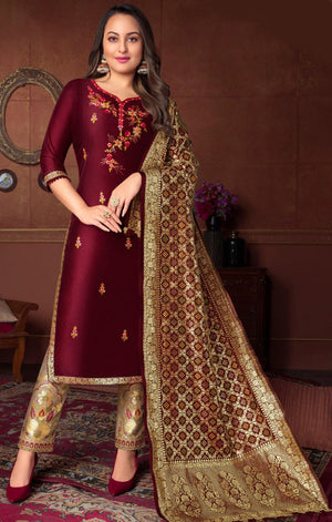 Straight Salwar Suit