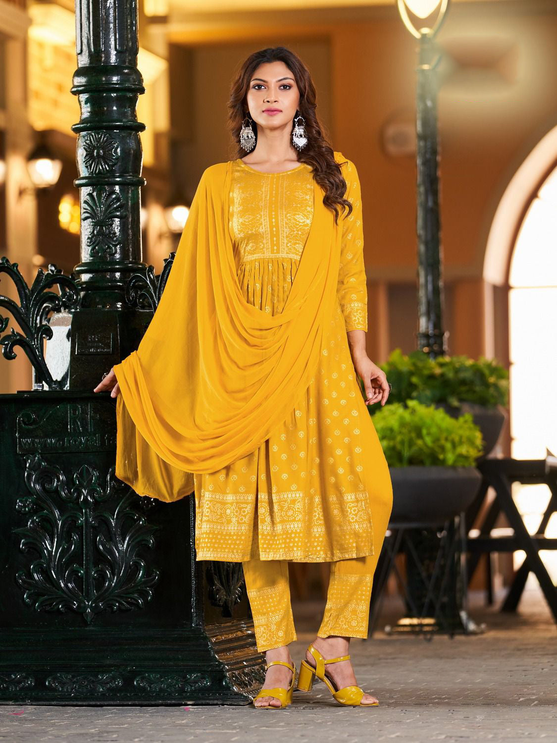 Yellow Salwar Suit