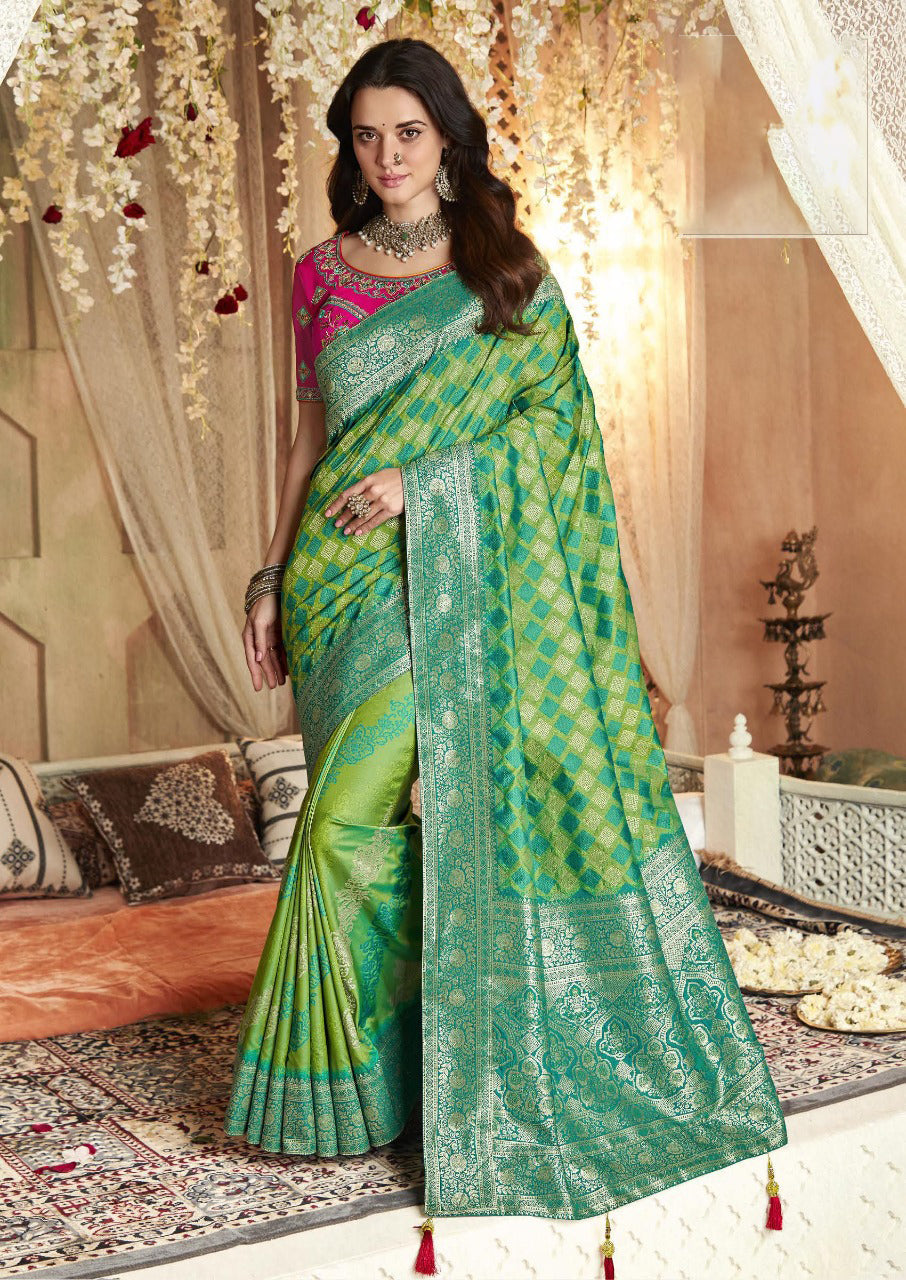 weeding wear saree