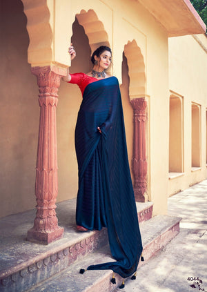 NavyBlue Saree