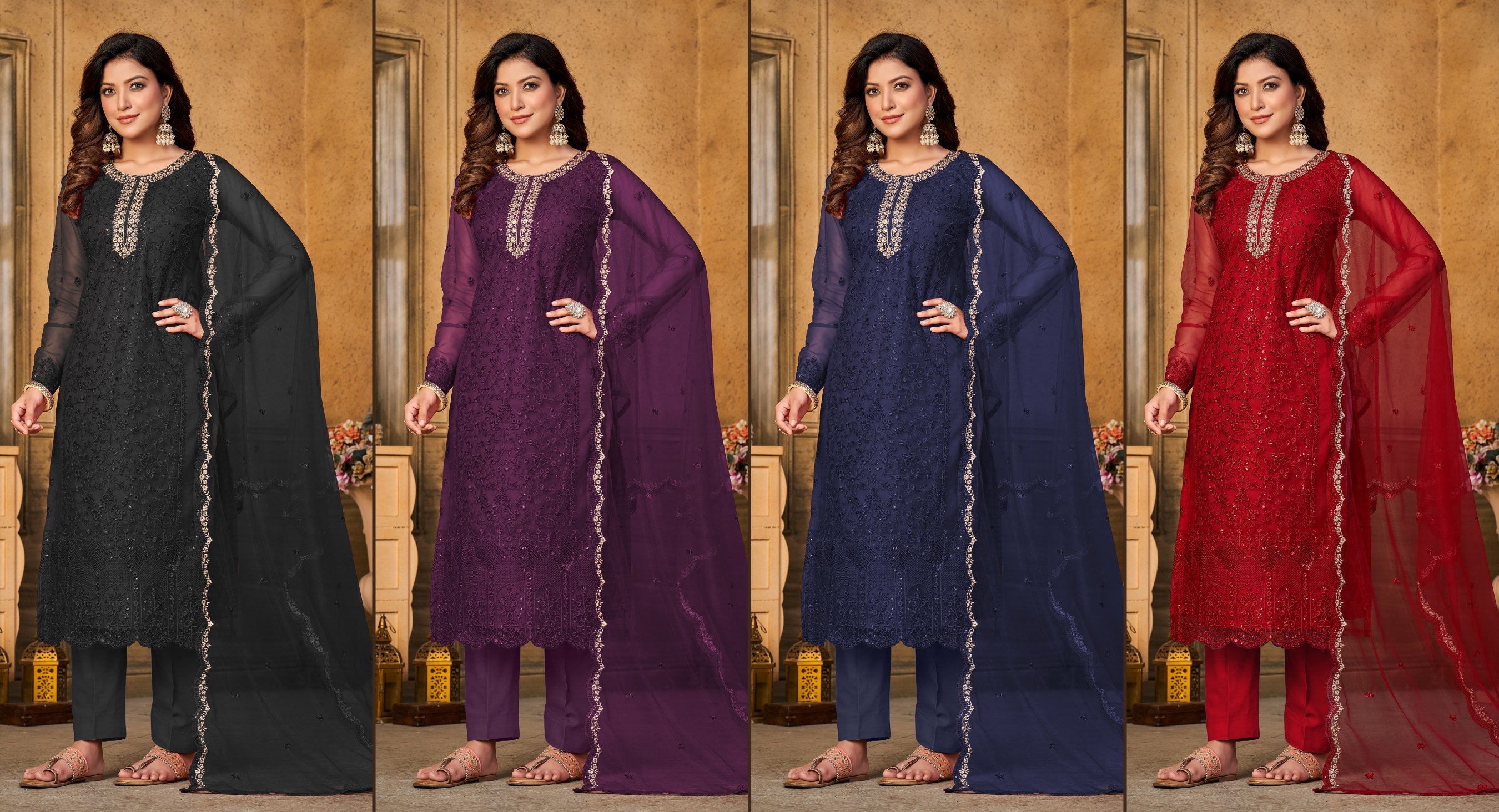 Straight Salwar Suit