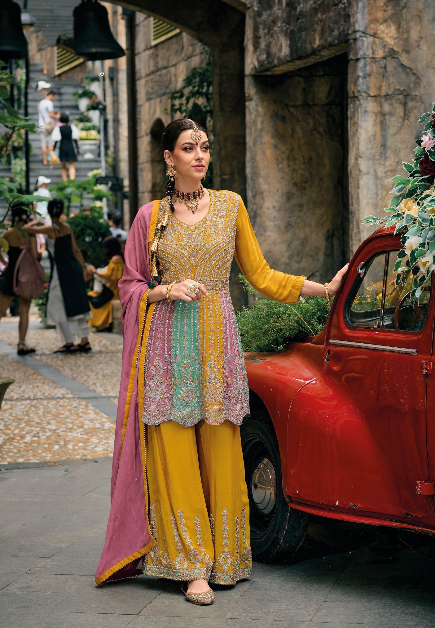 Yellow Color Salwar Suit