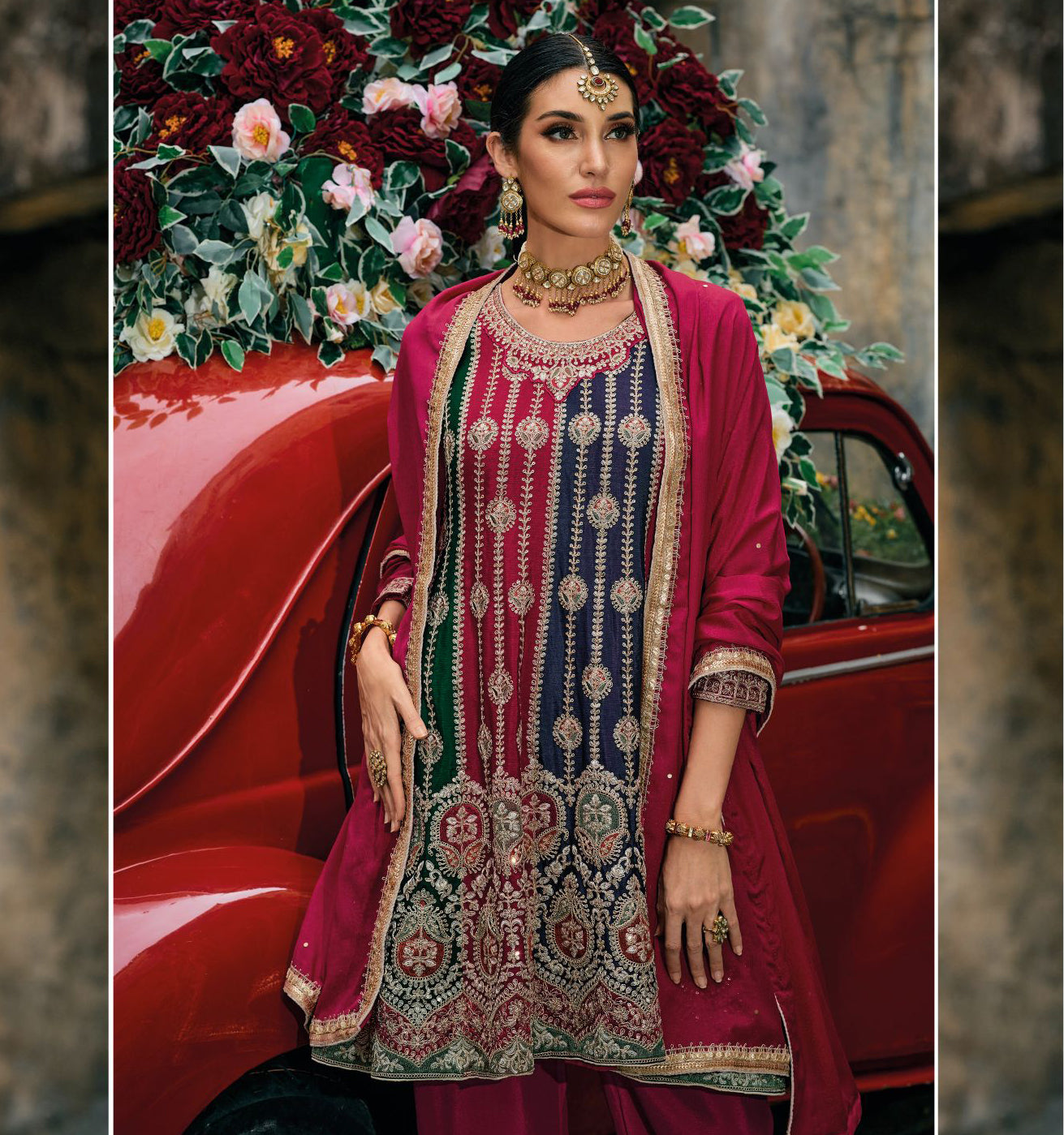 DarkPink Color Salwar Suit