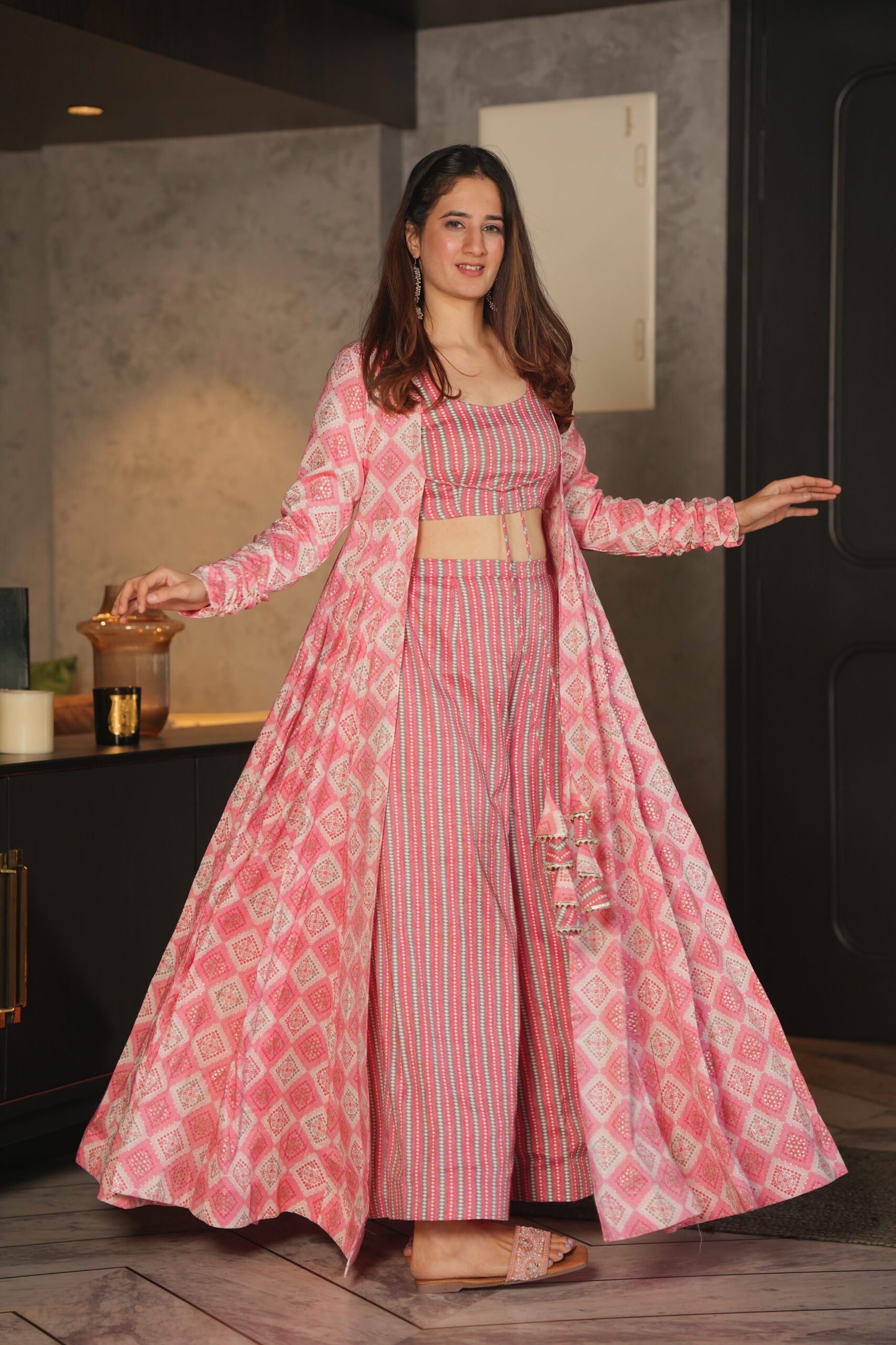 Enchanting Light Pink Lehenga Choli: Pure Rayon Party & Wedding Wear